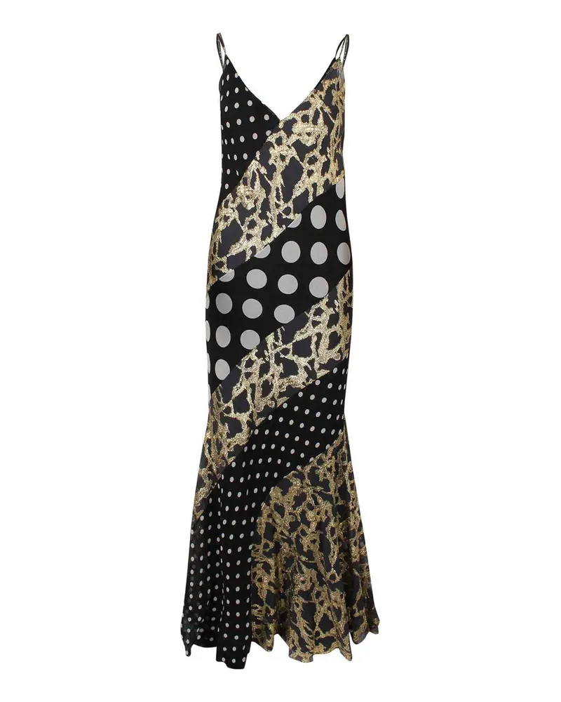 Nina Ricci Maxikleid - Schwarz Schwarz