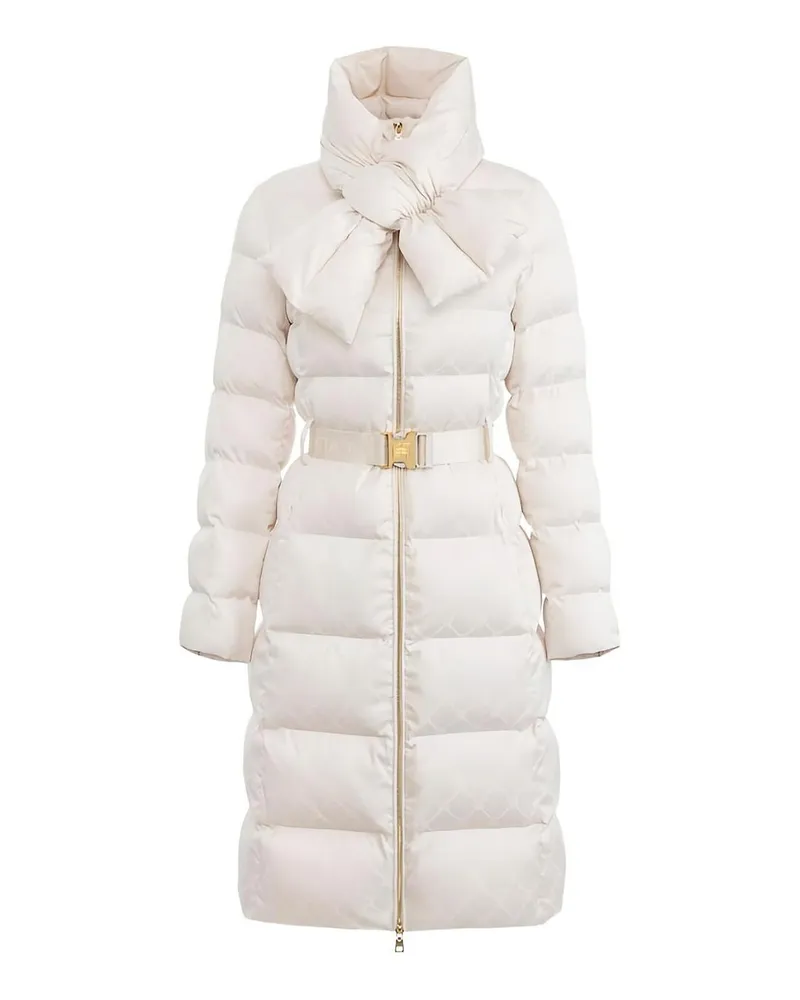 Elisabetta Franchi Daunenjacke - Weiß Weiß