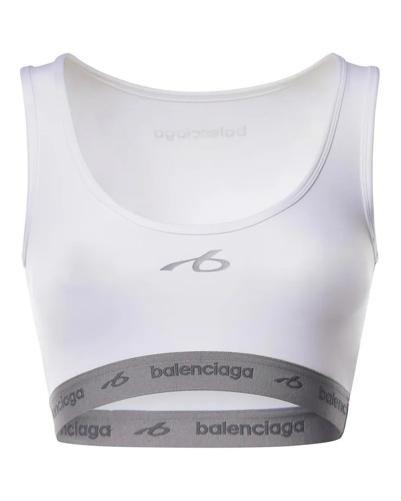 Balenciaga Top - Weiß Weiß