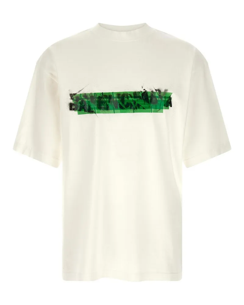 Balenciaga T-Shirt - Weiß Weiß