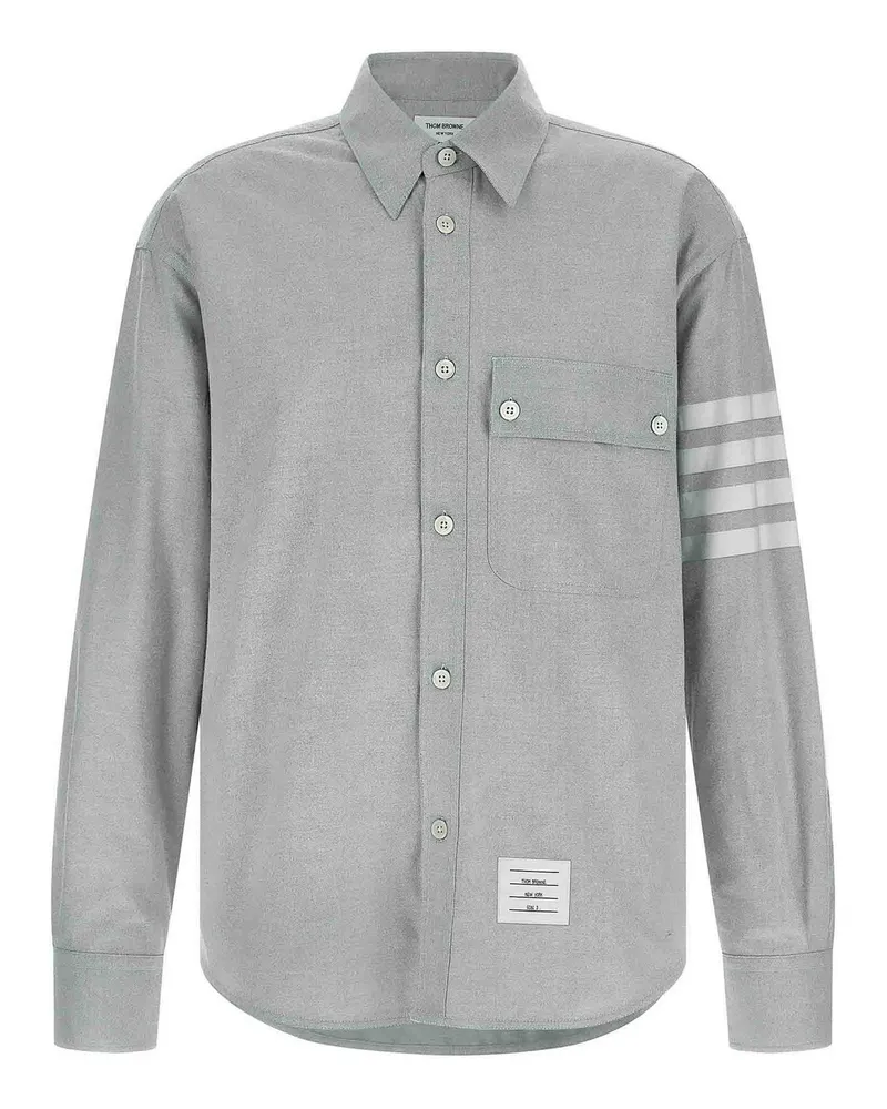 Thom Browne Hemd - Grau Grau