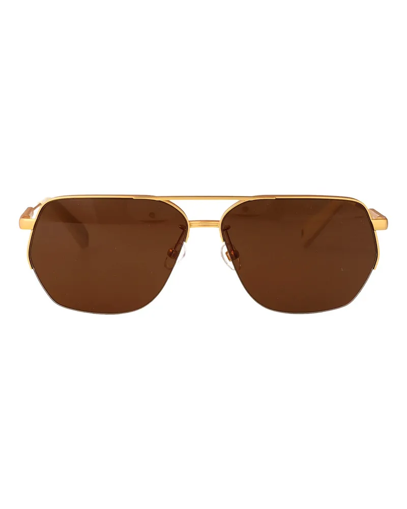 Jacquemus Sonnenbrille - Gold Gold