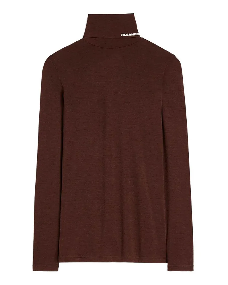 Jil Sander T-Shirt - Dunkelrot Dunkelrot