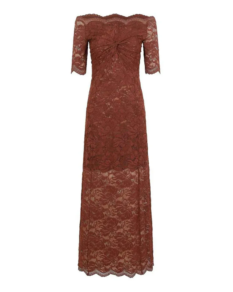 Paco Rabanne Maxikleid - Braun Braun