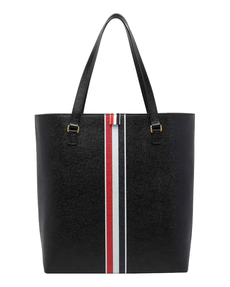 Thom Browne Shopper - Schwarz Schwarz