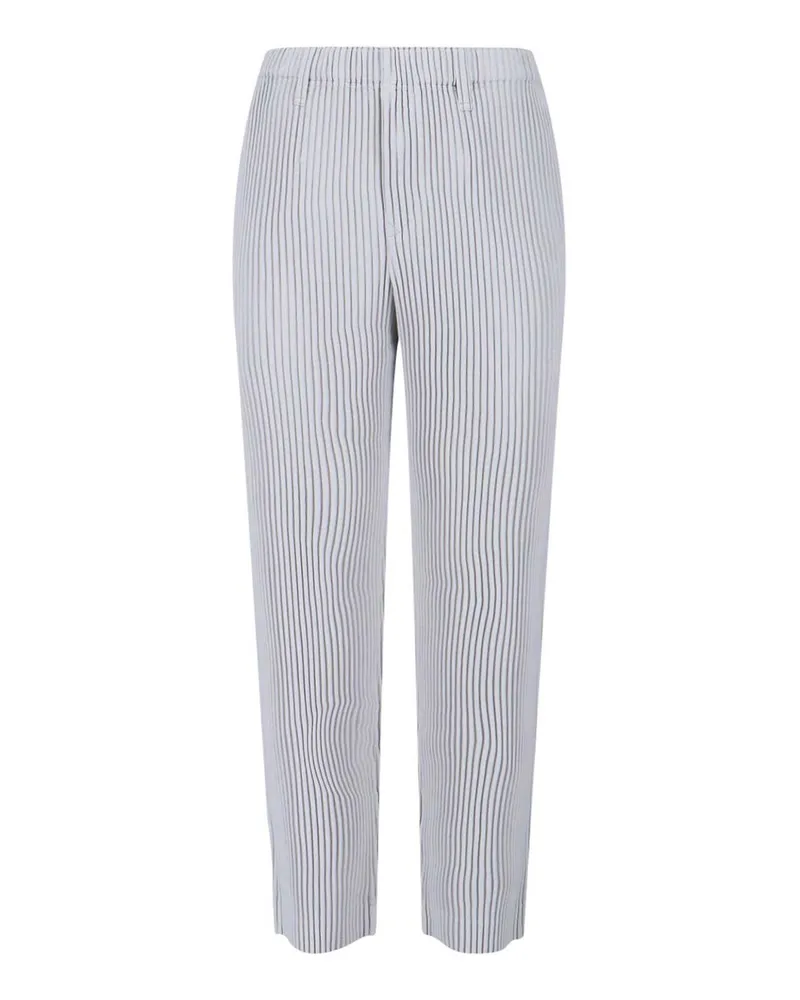 Issey Miyake Formale Hose - Grau Grau
