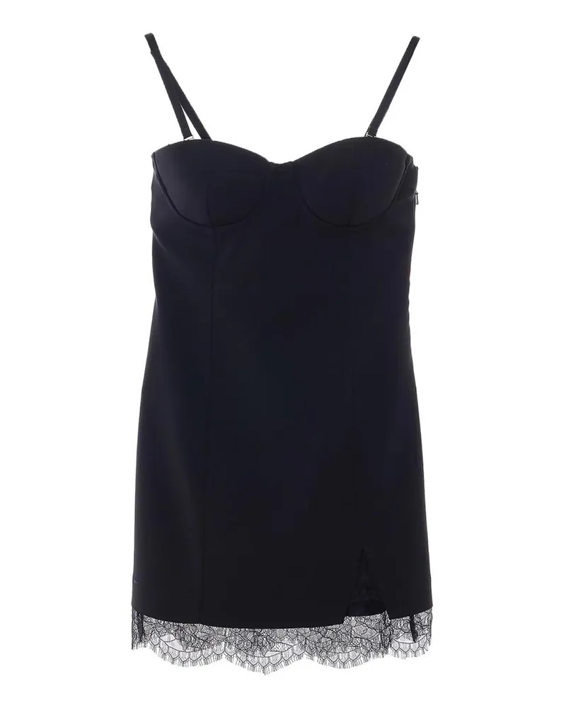 Patrizia Pepe Knielanges Kleid - Schwarz Schwarz