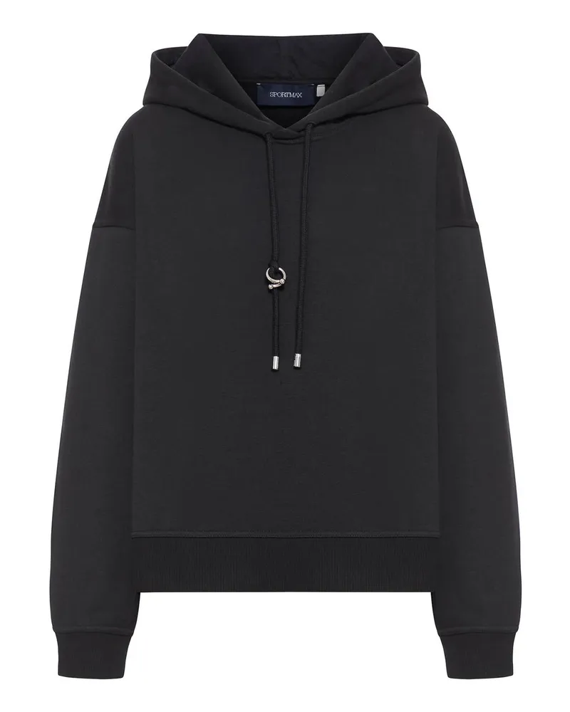 SPORTMAX Sweatshirt - Schwarz Schwarz