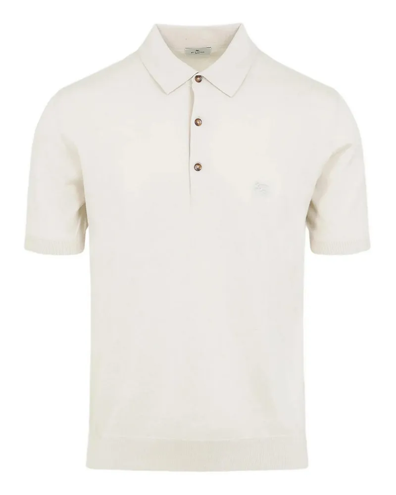 Etro Rundhalspullover - Weiß Weiß