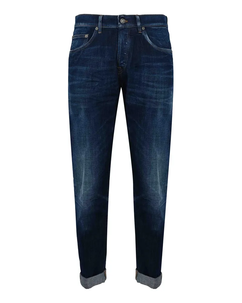 Dondup Straight Leg Jeans - Blau Blau
