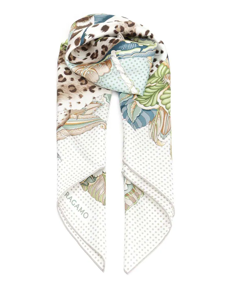 Ferragamo Schal - Bunt Bunt