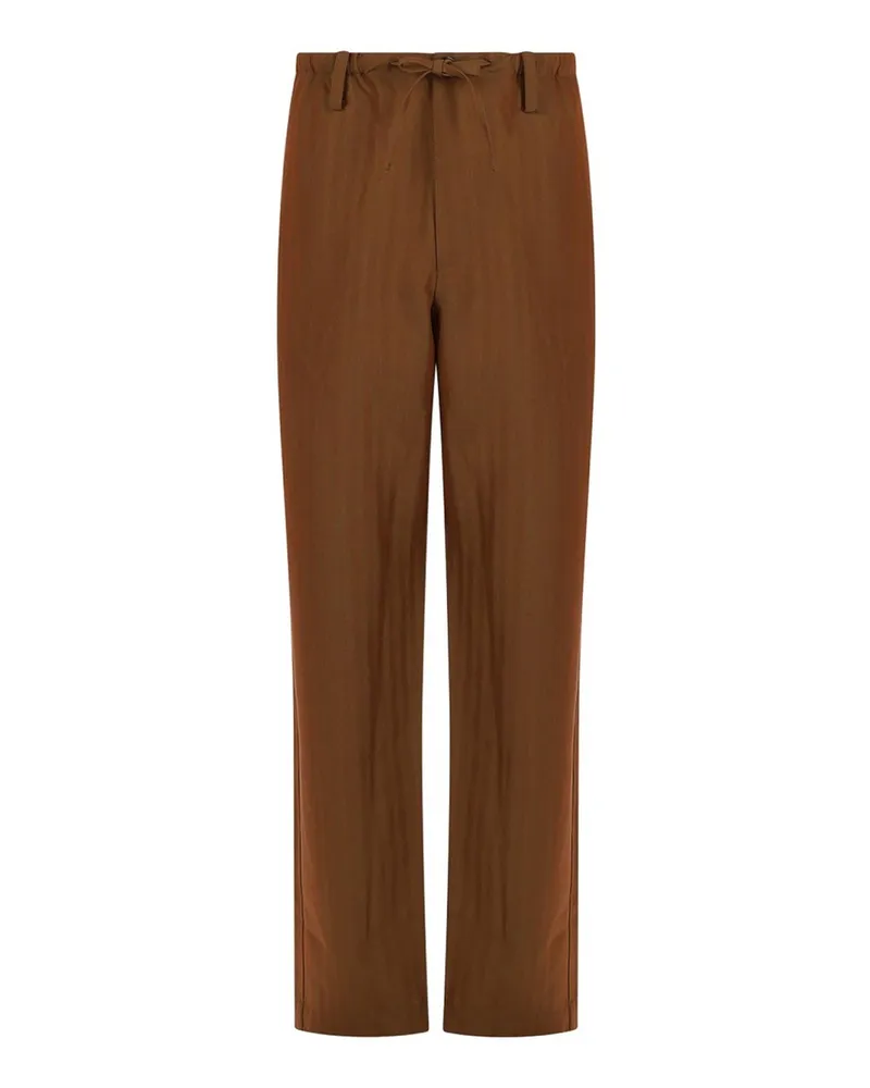 Dries van Noten Casual Hose - Braun Braun