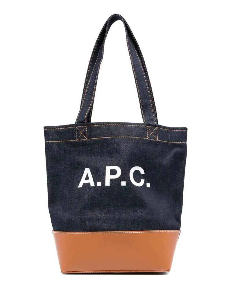 A.P.C. A. P.C. Shopper - Dunkles Jeansblau Dunkles