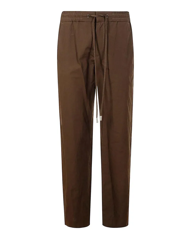 PT TORINO Casual Hose - Dunkelbraun Dunkelbraun