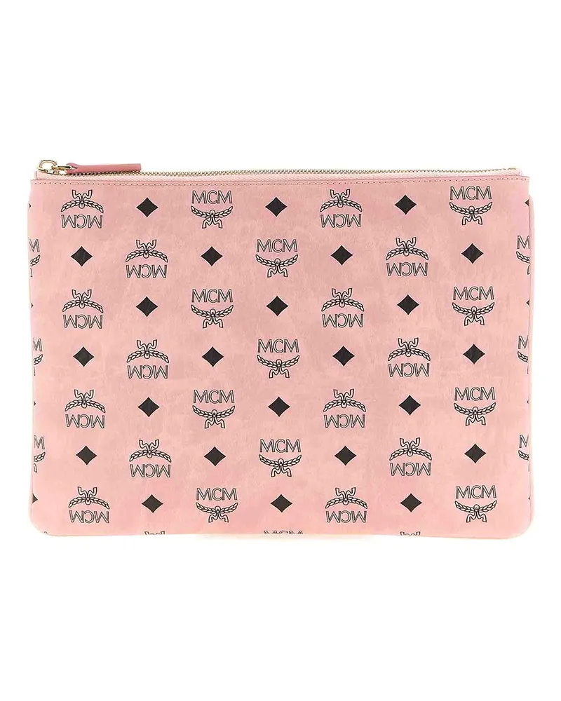 MCM Schultertasche - Nude Nude