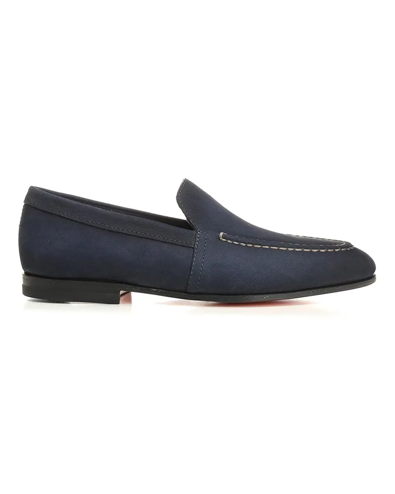 Santoni Mokassins - Blau Blau