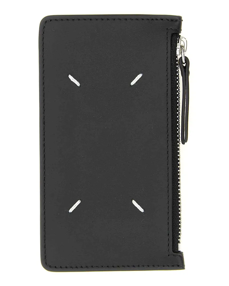 Maison Margiela Portemonnaie - Schwarz Schwarz