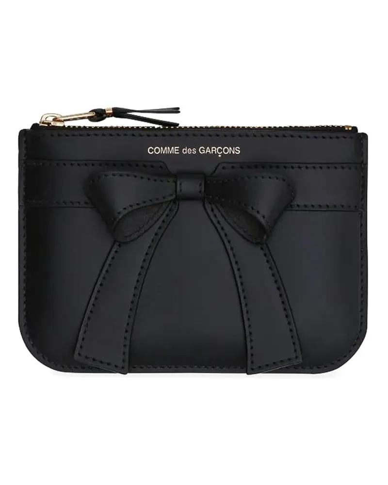 Comme des Garçons Portemonnaie - Schwarz Schwarz