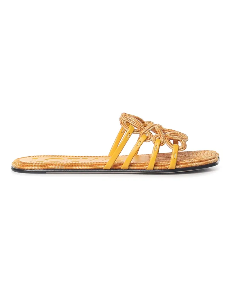 Loewe Zehentrenner - Gold Gold