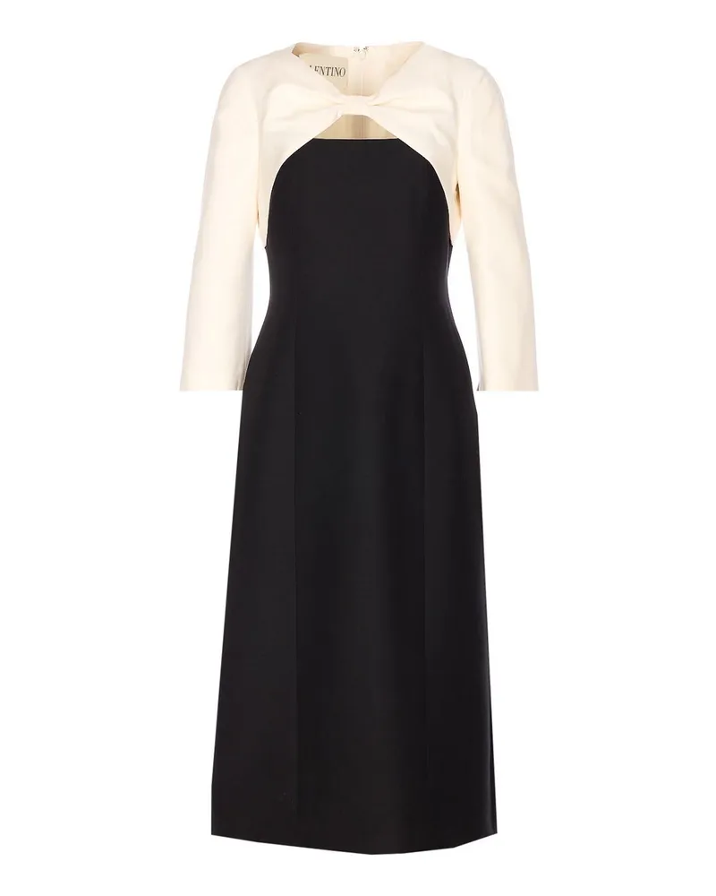 Valentino Garavani Knielanges Kleid - Schwarz Schwarz