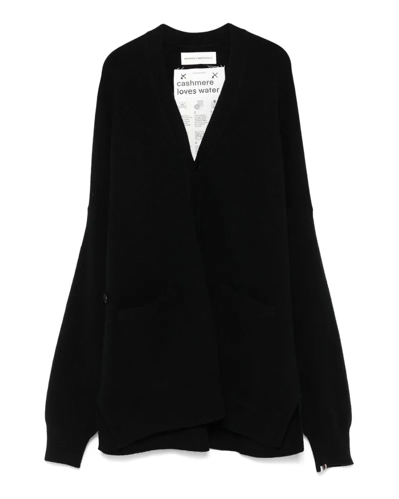 extreme cashmere Cardigan - Schwarz Schwarz