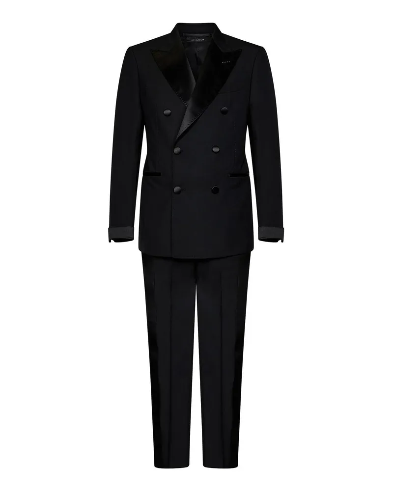 Tom Ford Eleganter Anzug - Schwarz Schwarz