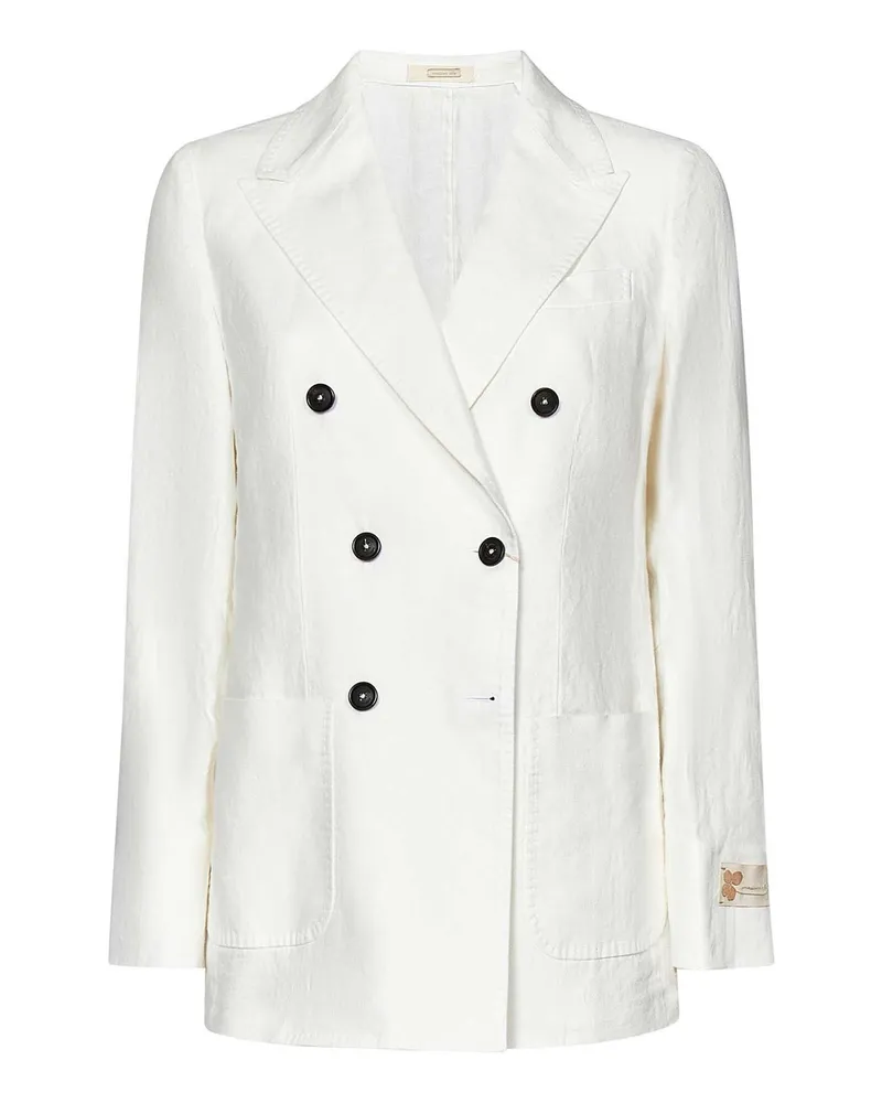 Massimo Alba Blazer - Weiß Weiß