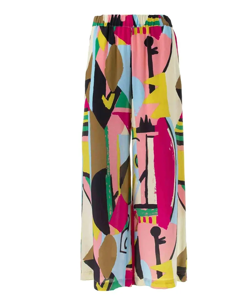 Max Mara Casual Hose - Bunt Bunt