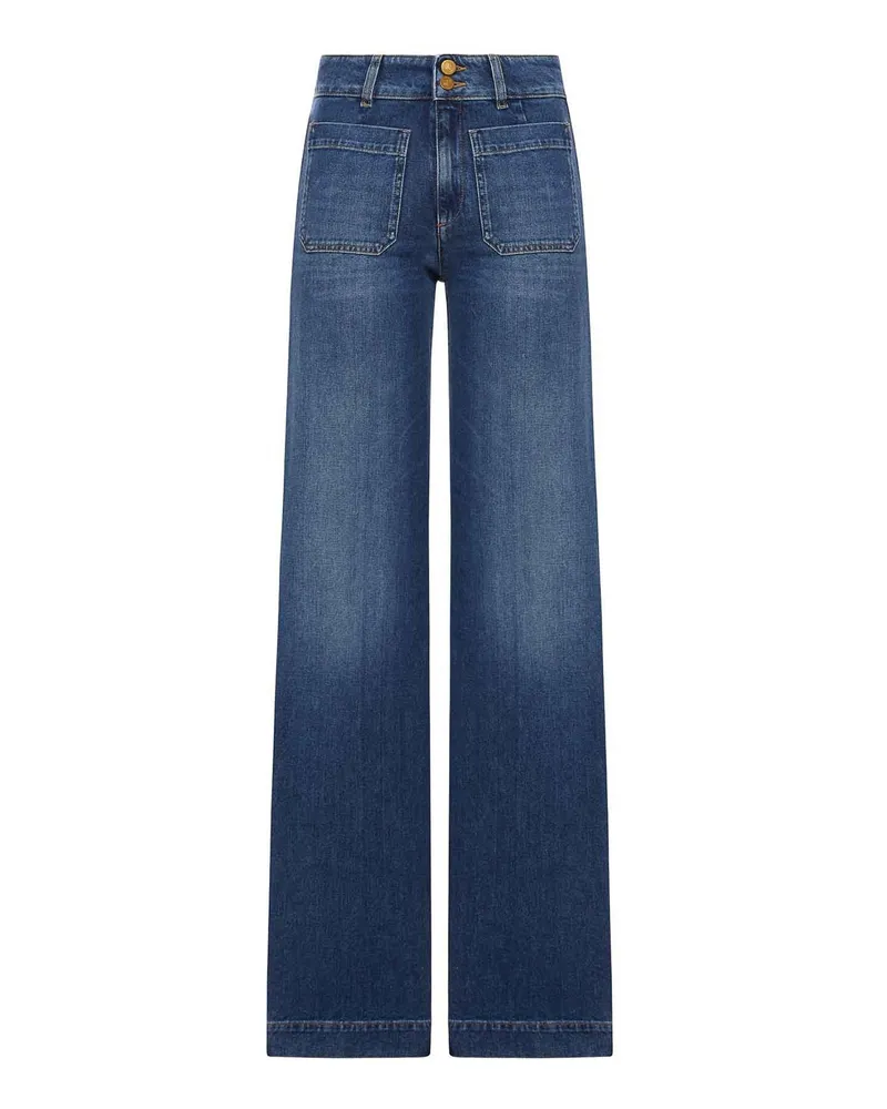 Seafarer Straight Leg Jeans - Blau Blau