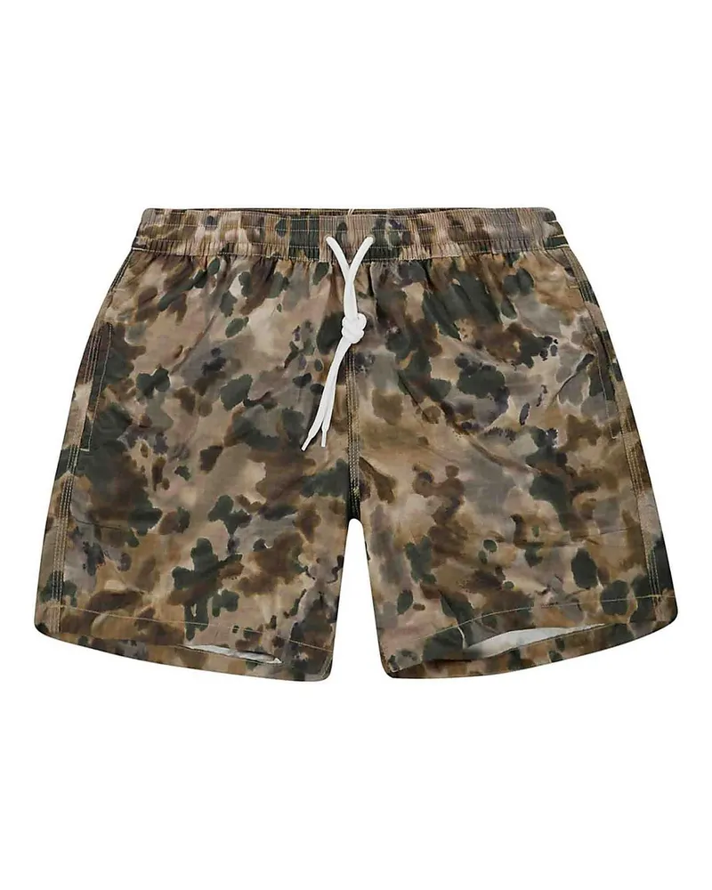 Massimo Alba Badehose - Dunkelgrün Dunkelgrün