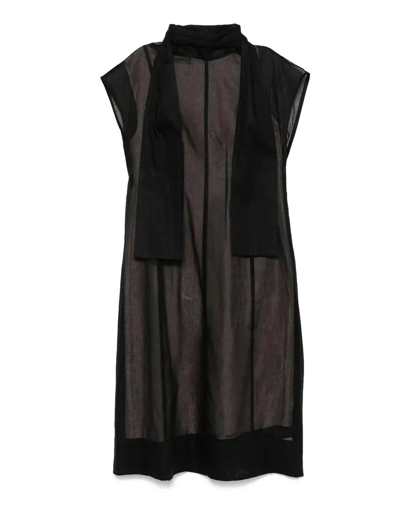 Carven Kurzes Kleid - Schwarz Schwarz