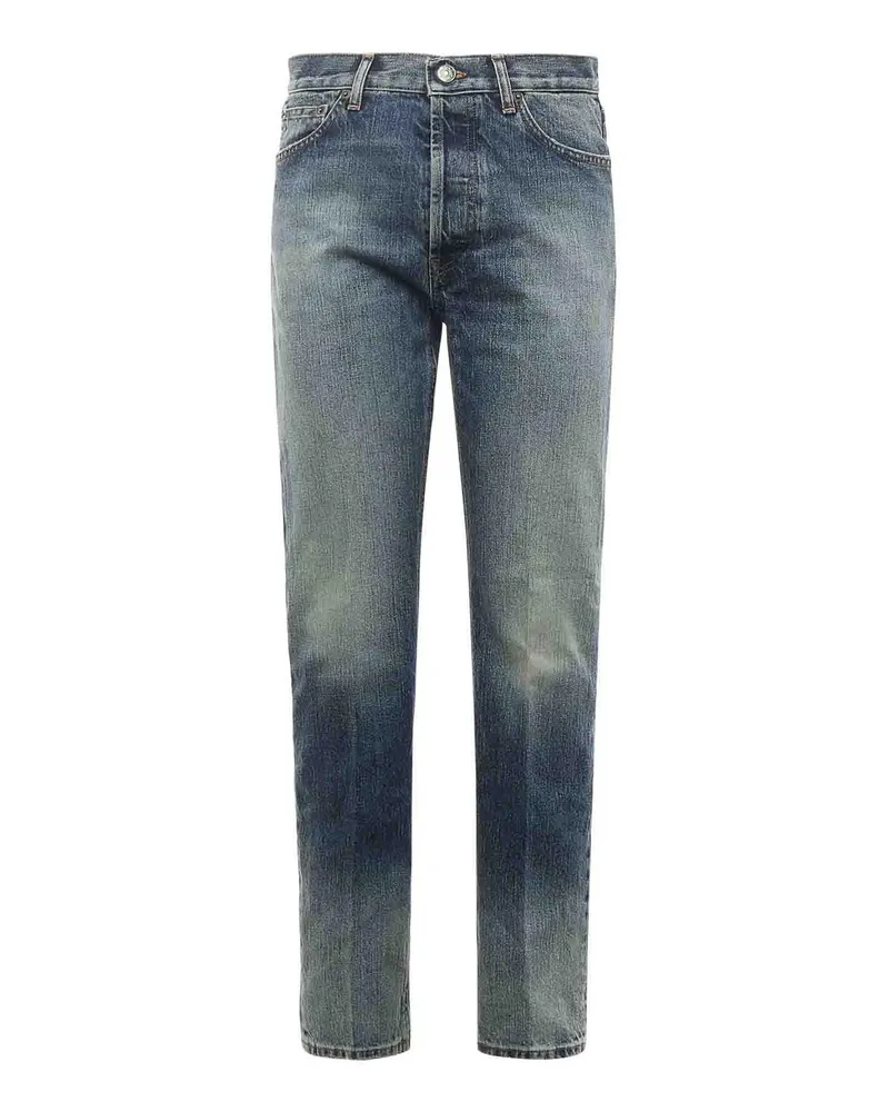 Dondup Straight Leg Jeans - Blau Blau