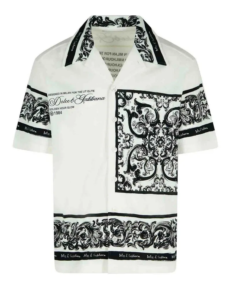 Dolce & Gabbana Hemd - Weiß Weiß