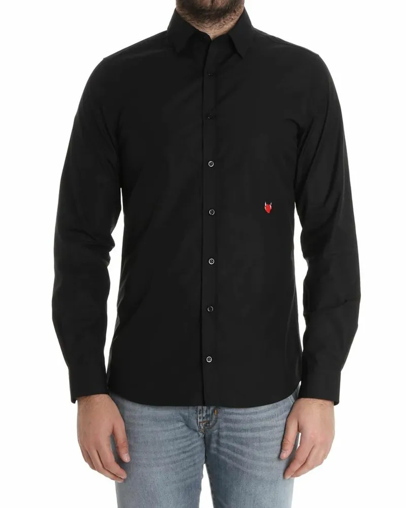 Moschino Hemd - Schwarz Schwarz