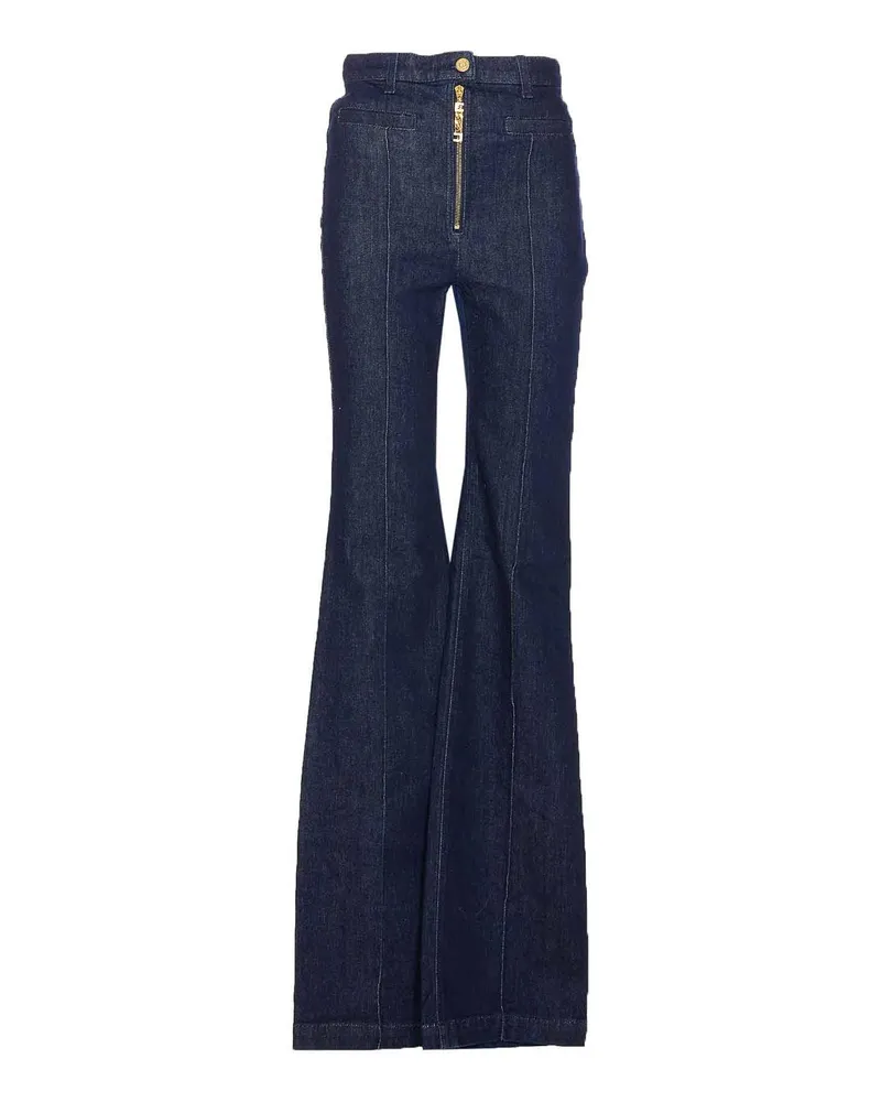 Elisabetta Franchi Bootcut Jeans - Blau Blau