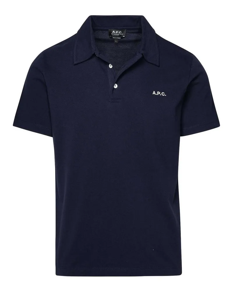 A.P.C. A. P.C. Poloshirt - Dunkelblau Dunkelblau