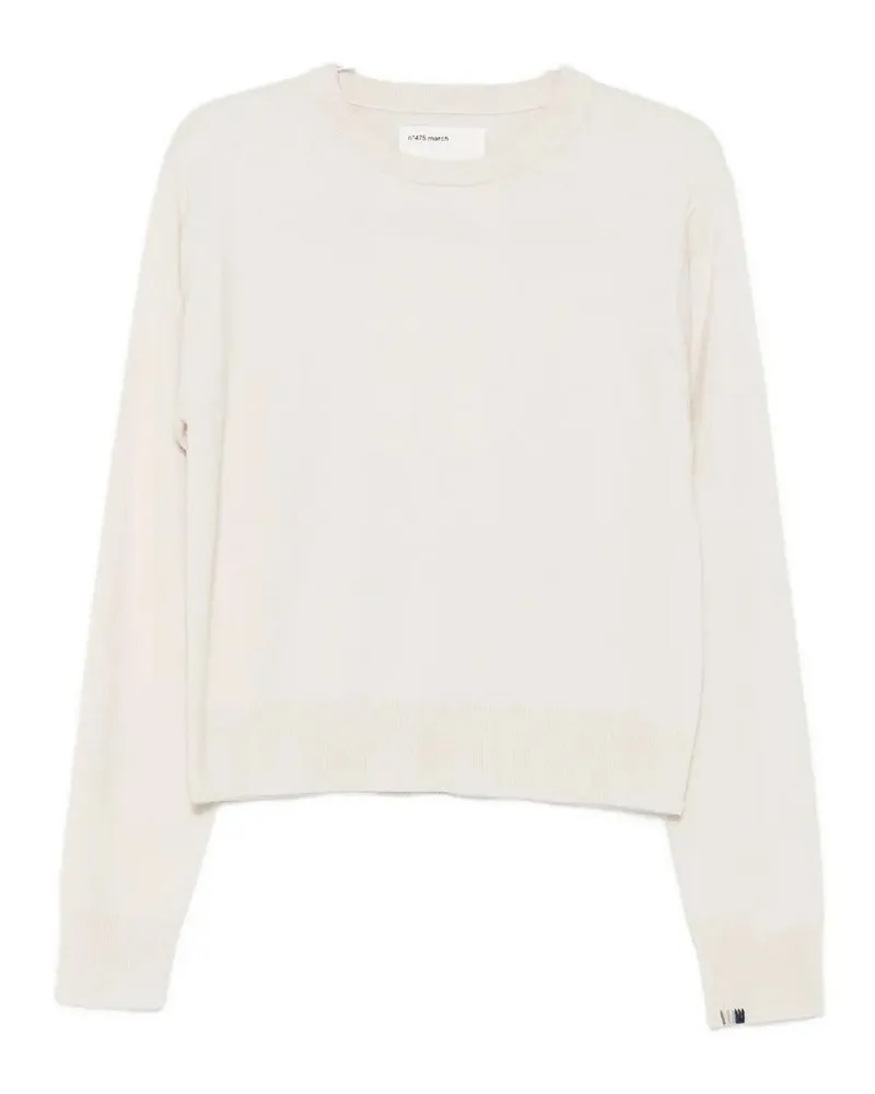 extreme cashmere Rundhalspullover - Weiß Weiß