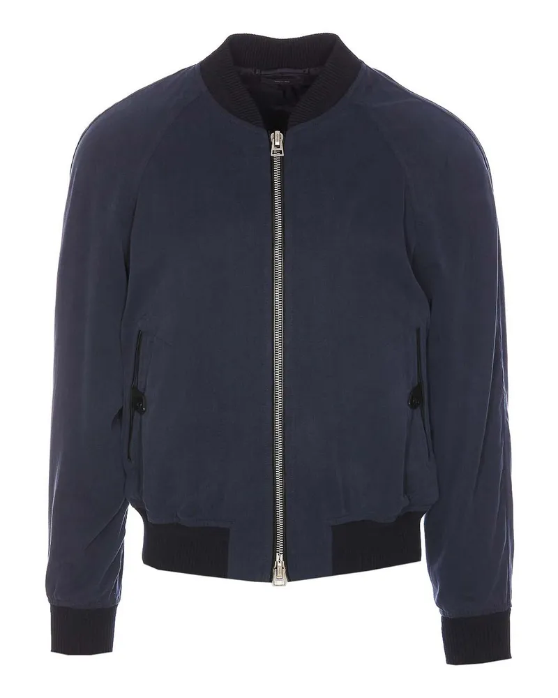 Tom Ford Bomberjacke - Blau Blau