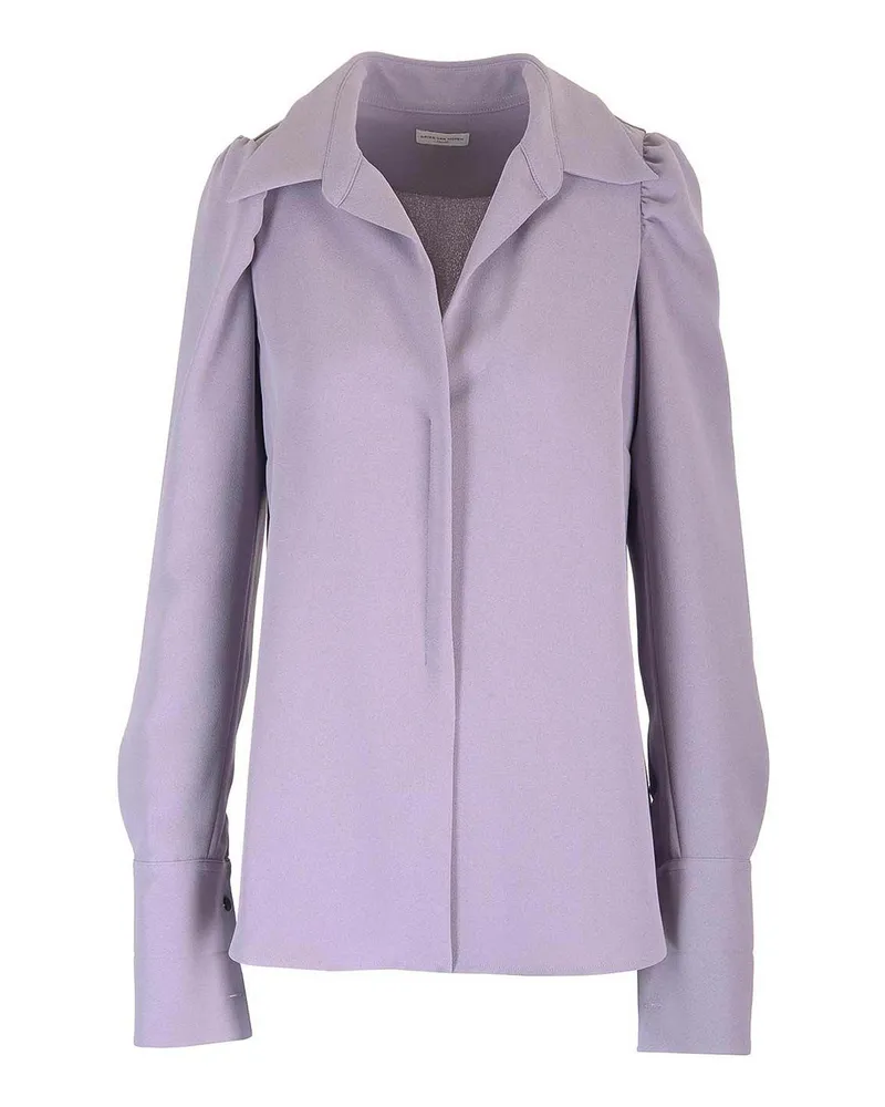 Dries van Noten Hemd - Lila Lila