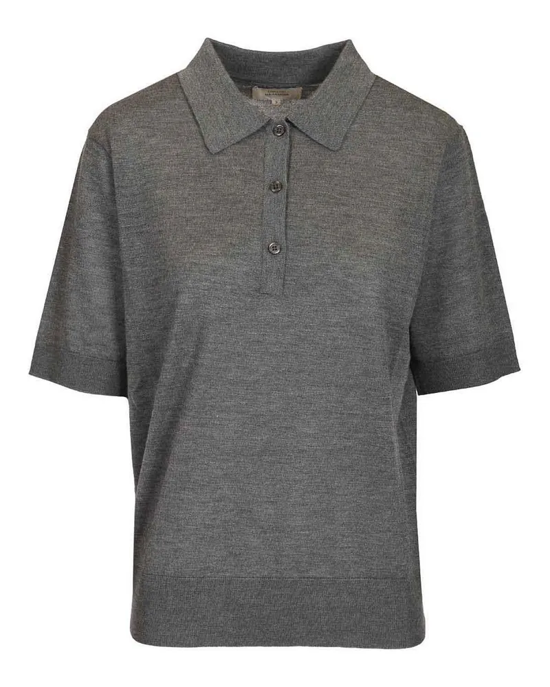 Loulou Studio Poloshirt - Grau Grau