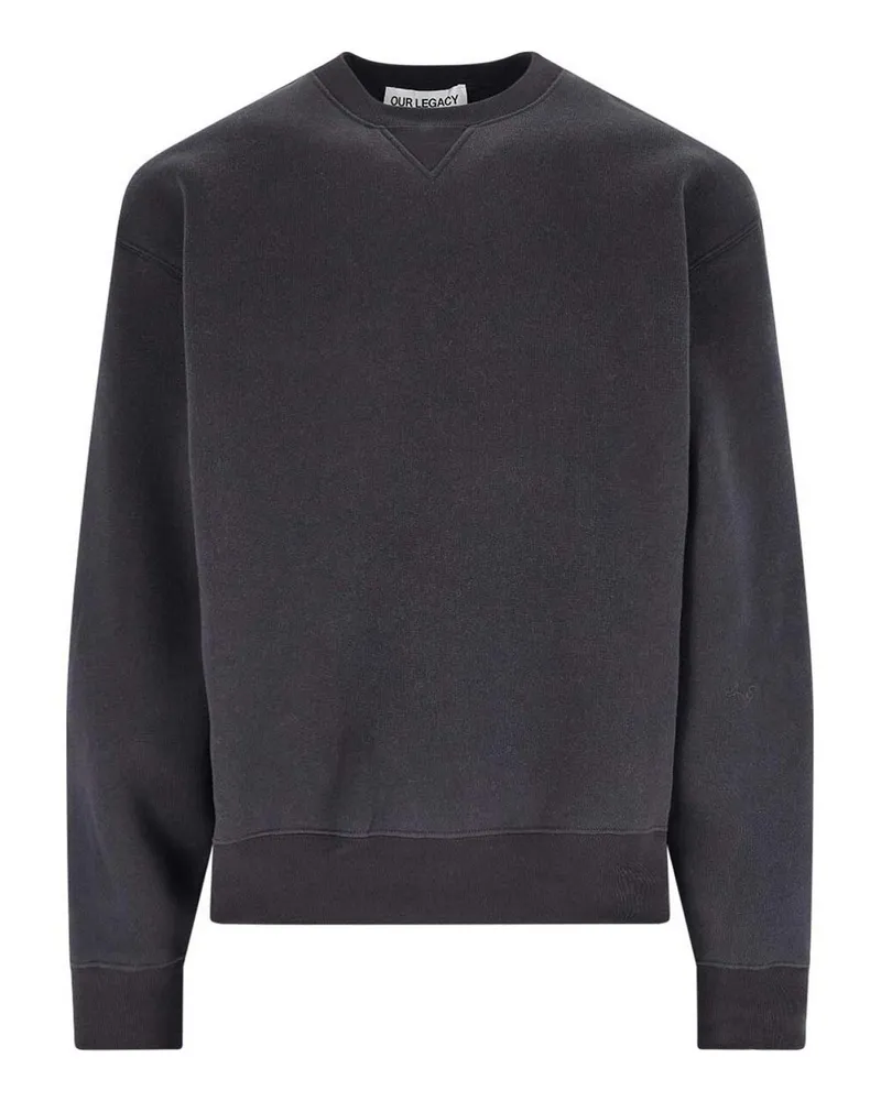 Our Legacy Rundhalspullover - Schwarz Schwarz