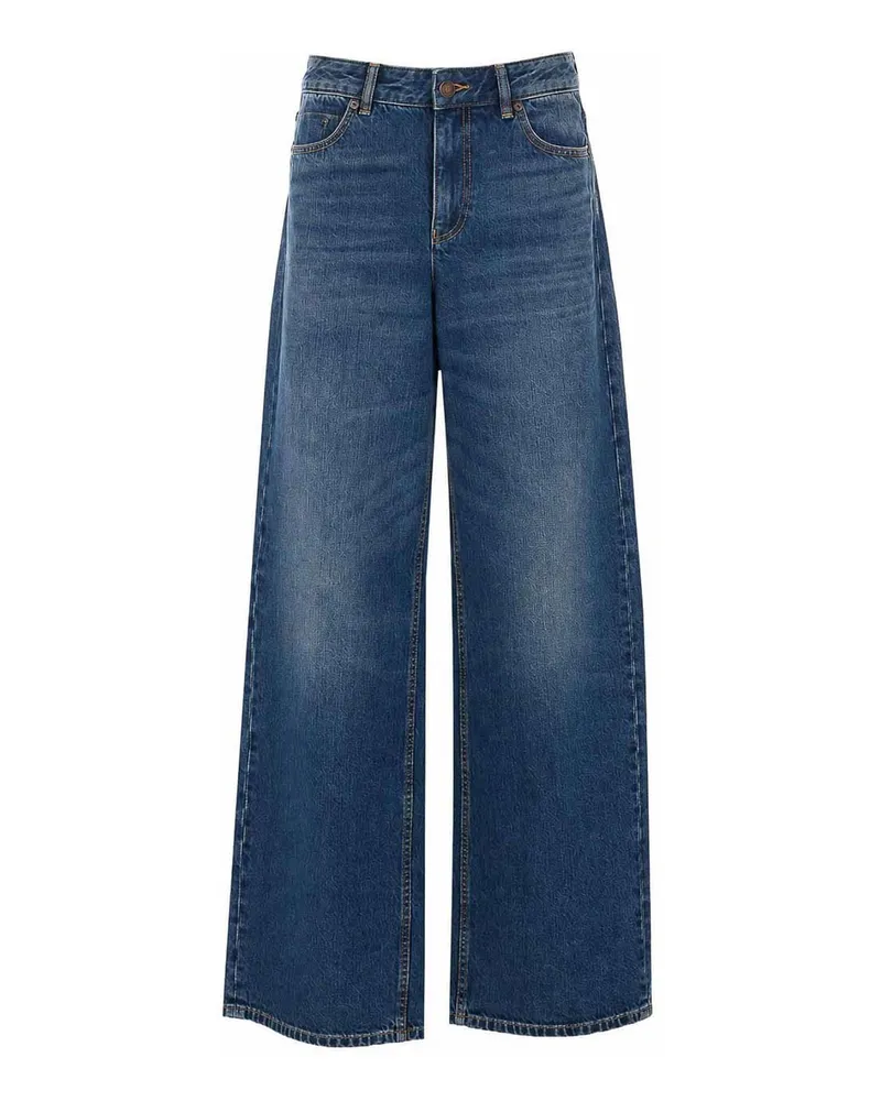 Tory Burch Straight Leg Jeans - Blau Blau