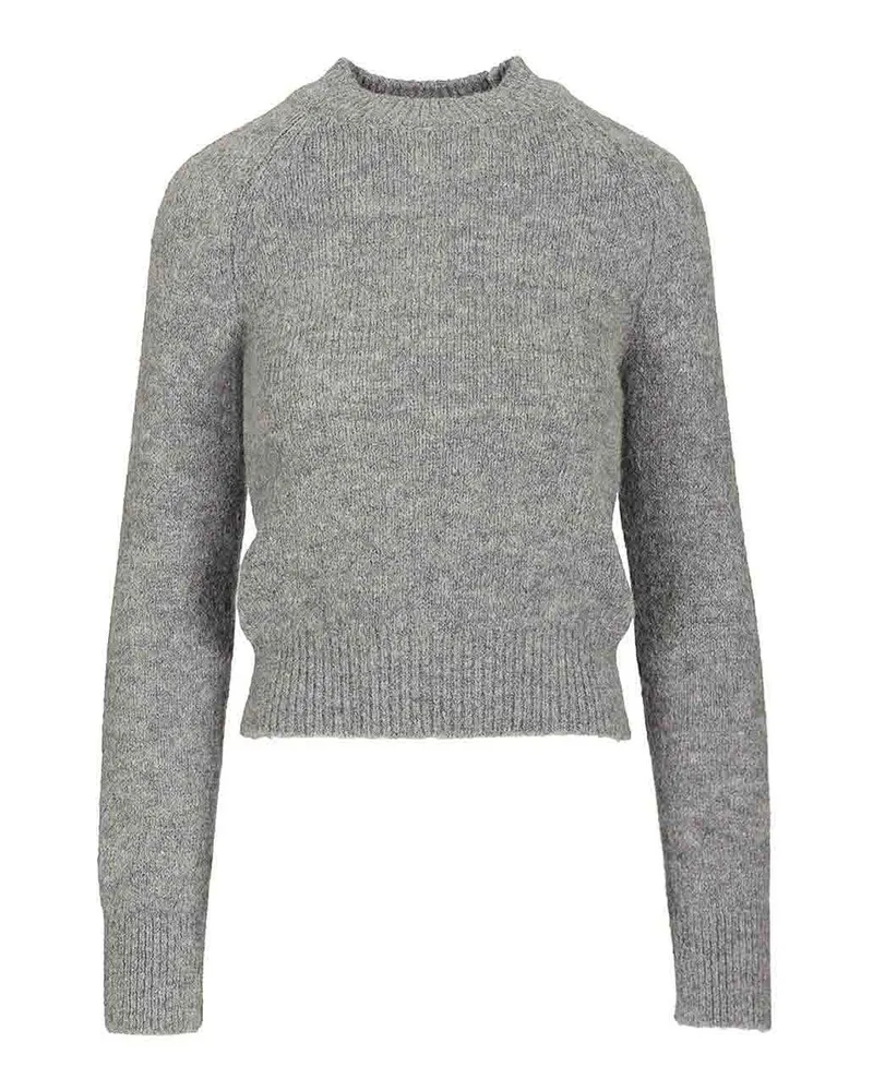 Dries van Noten Rundhalspullover - Grau Grau