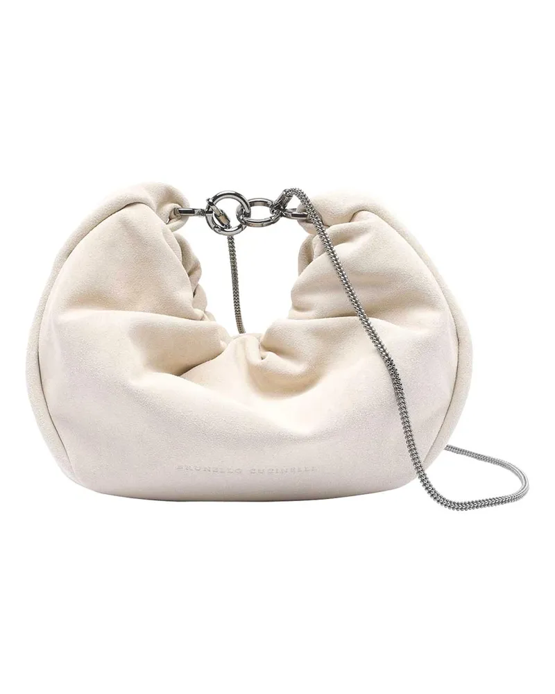 Brunello Cucinelli Umhängetasche - Weiß Weiß