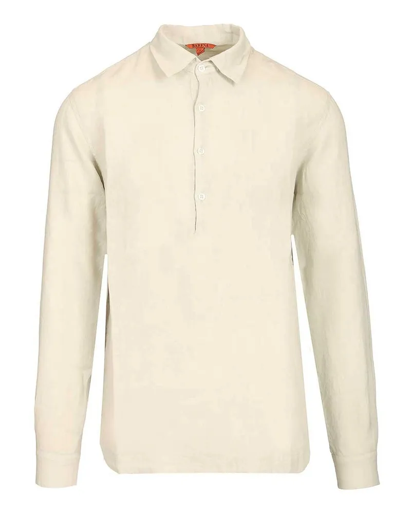 BARENA Hemd - Weiß Weiß