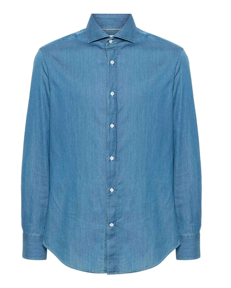 Brunello Cucinelli Hemd - Denim Denim