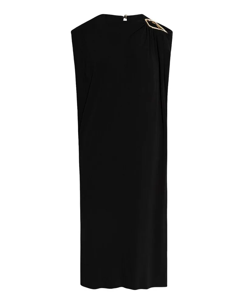 Lanvin Knielanges Kleid - Schwarz Schwarz