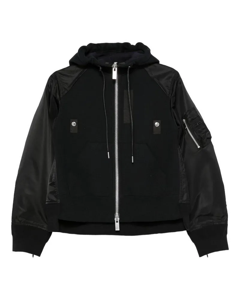 Sacai Sweatshirt - Schwarz Schwarz