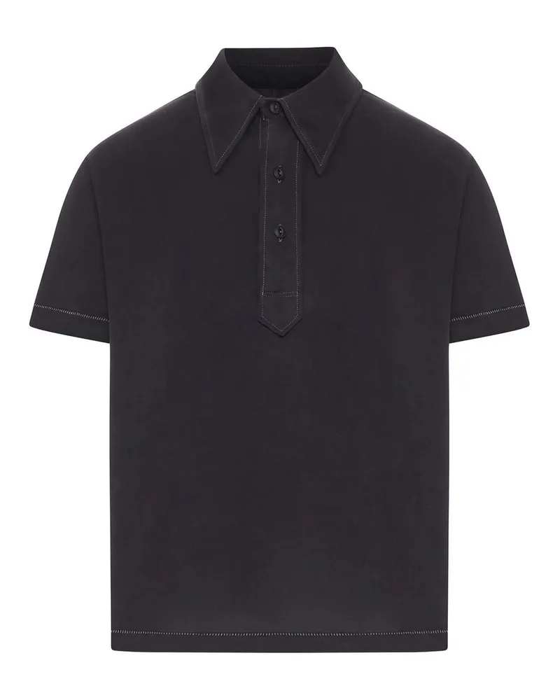 Maison Margiela Poloshirt - Schwarz Schwarz
