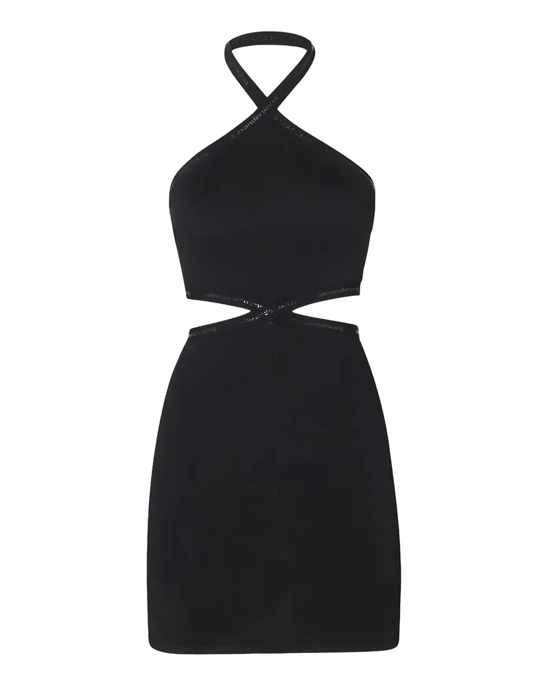 Alexander Wang Kurzes Kleid - Schwarz Schwarz